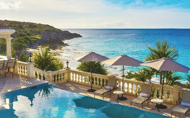 Oceanview from the terrace, Anguilla