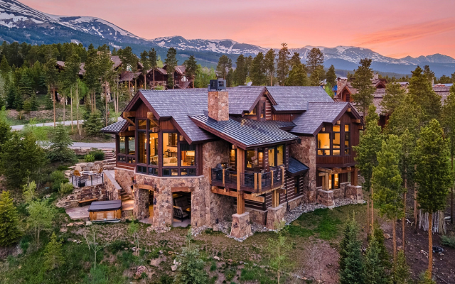 Aerial view of Epic Retreat villa