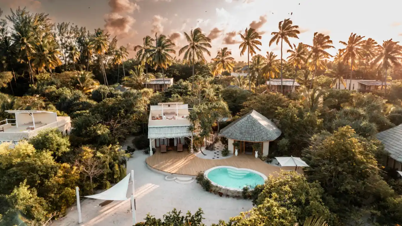Zanzibar Beachfront One-Bedroom Villa